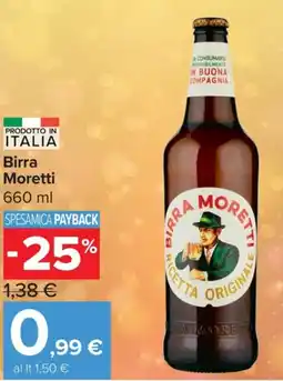 Carrefour Express Birra Moretti offerta