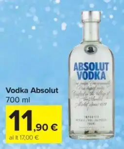 Carrefour Express Vodka Absolut offerta