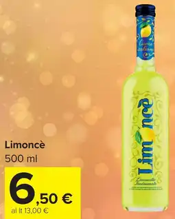 Carrefour Limoncè offerta