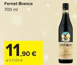 Carrefour Fernet Branca offerta