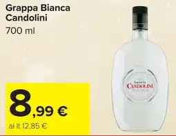 Carrefour Grappa Bianca Candolini offerta