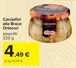 Carrefour Carciofini alla Brace Ortocori offerta