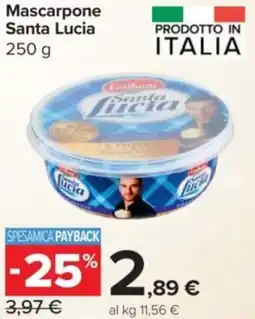 Carrefour Express Mascarpone Santa Lucia offerta