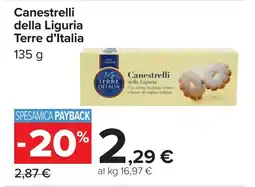 Carrefour Canestrelli della Liguria Terre d'Italia offerta