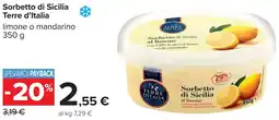 Carrefour Sorbetto di Sicilia Terre d'Italia offerta