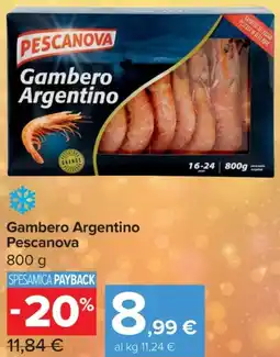 Carrefour Express Gambero Argentino Pescanova offerta