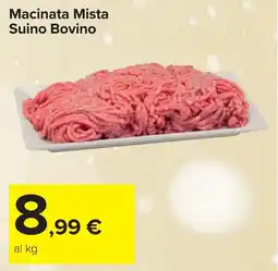 Carrefour Macinata Mista Suino Bovino offerta