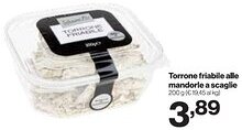 In'S Mercato Torrone friabile alle mandorle a scaglie offerta