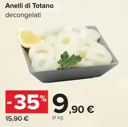 Carrefour Anelli di Totano decongelati offerta
