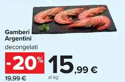 Carrefour Gamberi Argentini offerta