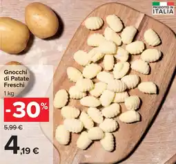 Carrefour Gnocchi di Patate Freschi offerta