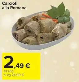 Carrefour Carciofi alla Romana offerta