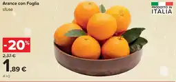 Carrefour Arance con Foglia offerta