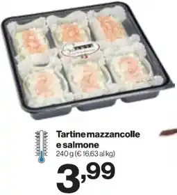 In'S Mercato Tartine mazzancolle e salmone offerta