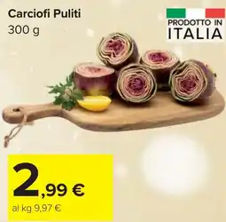 Carrefour Carciofi Puliti offerta