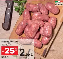 Carrefour Mignon di Suino offerta