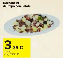 Carrefour Bocconcini di Polpo con Patate offerta