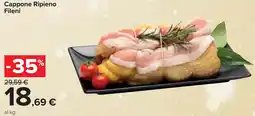 Carrefour Cappone Ripieno Fileni offerta