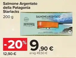 Carrefour Salmone Argentato della Patagonia Starlacks offerta