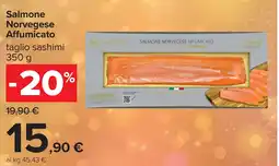 Carrefour Salmone Norvegese Affumicato offerta