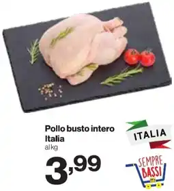 In'S Mercato Pollo busto intero Italia offerta