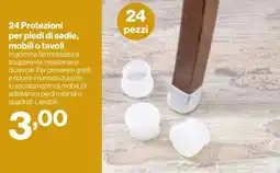 In'S Mercato 24 Protezioni per piedi di sedie, mobili o tavoli offerta