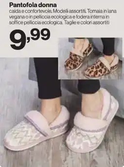 In'S Mercato Pantofola donna offerta