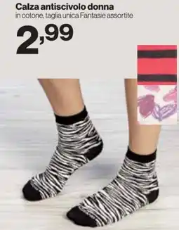 In'S Mercato Calza antiscivolo donna offerta