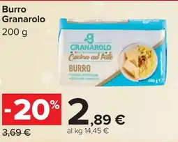 Carrefour Burro Granarolo offerta