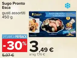 Carrefour Sugo Pronto Esca offerta