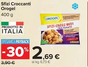 Carrefour Sfizi Croccanti Orogel offerta