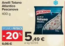 Carrefour Anelli Totano Atlantico Pescanova offerta