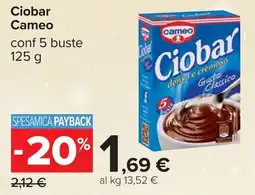 Carrefour Ciobar Cameo offerta