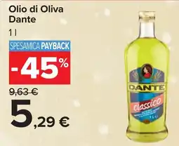 Carrefour Olio di Oliva Dante offerta