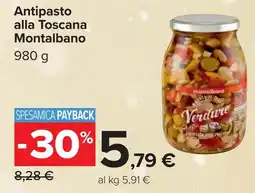 Carrefour Antipasto alla Toscana Montalbano offerta