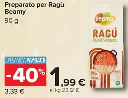 Carrefour Preparato per Ragù Beamy offerta