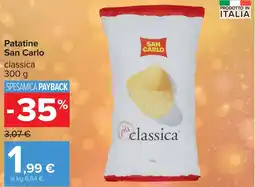 Carrefour Patatine San Carlo offerta