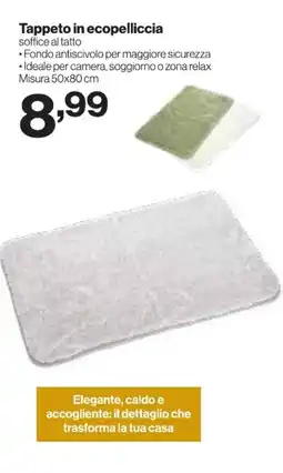 In'S Mercato Tappeto in ecopelliccia offerta