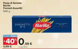 Carrefour Express Pasta di Semola Barilla offerta