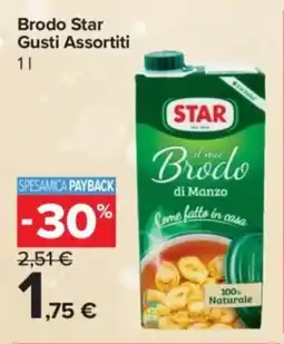 Carrefour Express Brodo Star offerta