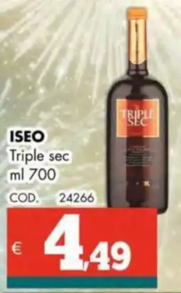 Altasfera ISEO Triple sec offerta