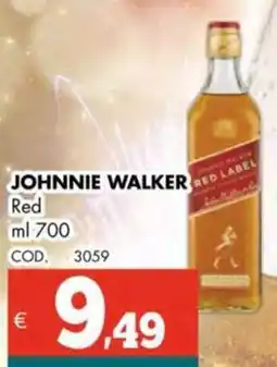 Altasfera JOHNNIE WALKER Red offerta