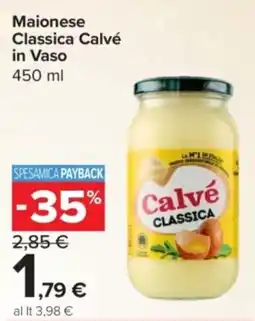 Carrefour Express Maionese Classica Calvé in Vaso offerta