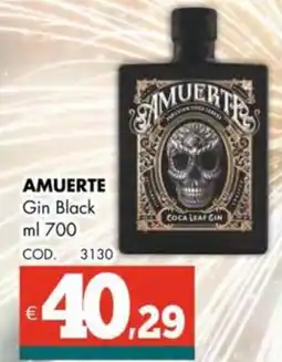 Altasfera AMUERTE Gin Black offerta