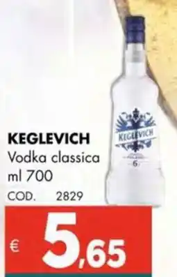Altasfera KEGLEVICH Vodka classica offerta