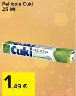 Carrefour Express Pellicola Cuki 25 Mt offerta