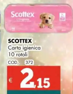 Altasfera SCOTTEX Carta igienica offerta