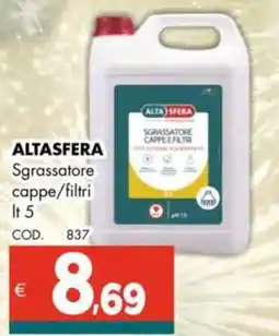 Altasfera ALTASFERA Sgrassatore cappe/filtri offerta
