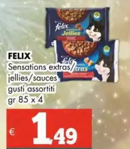 Altasfera FELIX Sensations extras/tras jellies/sauces offerta