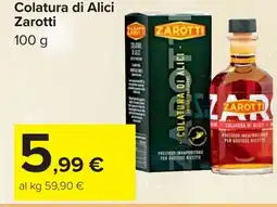 Carrefour Colatura di Alici Zarotti offerta